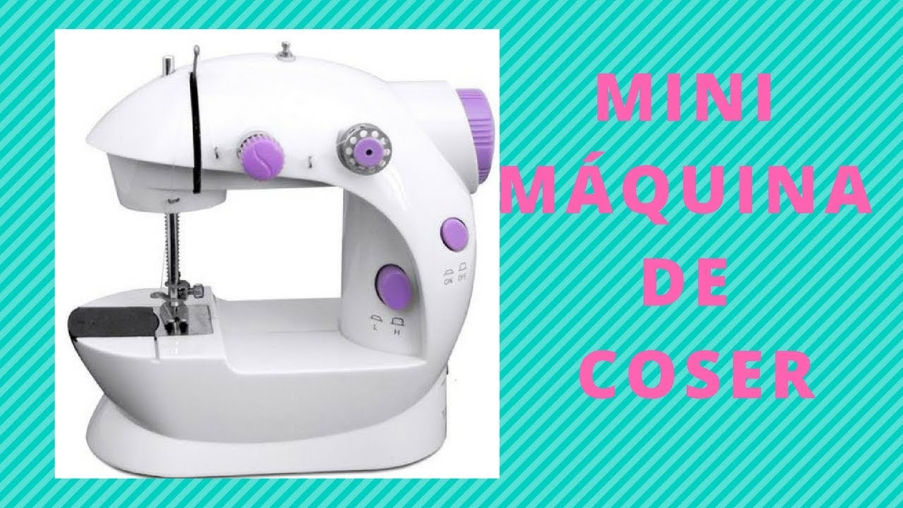 MINI MÁQUINA DE COSER  ¿VALE LA PENA COMPRAR?