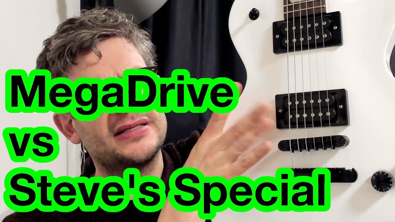DiMarzio MegaDrive vs Steve's Special