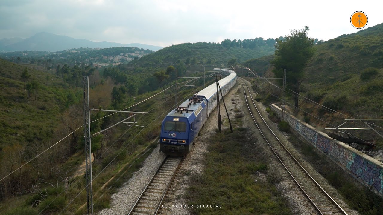 Trains in Attica, Athens-Inoi line | Winter 2025