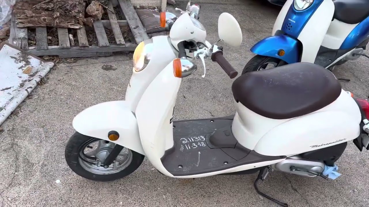 Honda Metropolitan or most scooters / mopeds won’t start after sitting? Try this !!