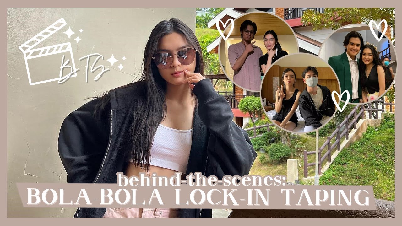 BEHIND-THE-SCENES KULITAN: BOLA-BOLA LOCK-IN TAPING | Francine Diaz