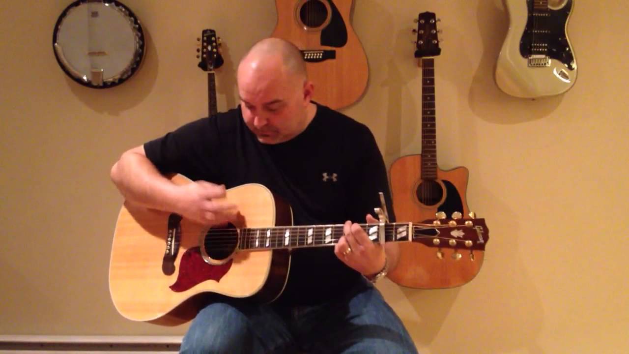 How to Play Fishing in the Dark - Nitty Gritty Dirt Band (cover) - Easy 4 Chord Tune