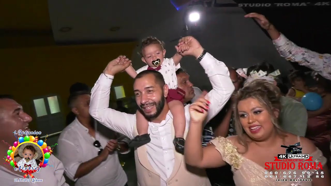 1.RODJENDAN /ALEKSEJ/ PART3 - 29.07.2022 LEBANE - STUDIO ROMA IVICA 4K LESKOVAC