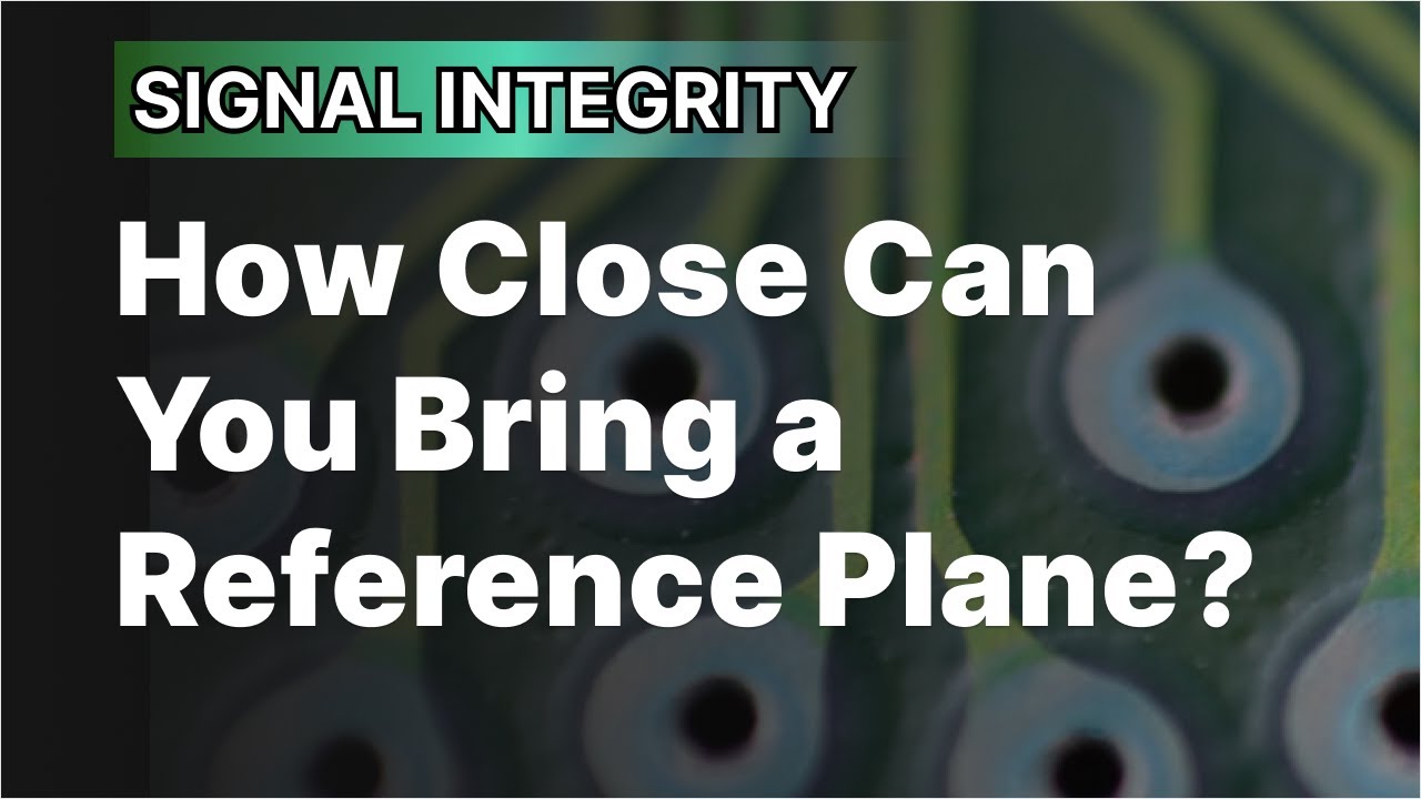 How Close Can You Bring a Reference Plane?