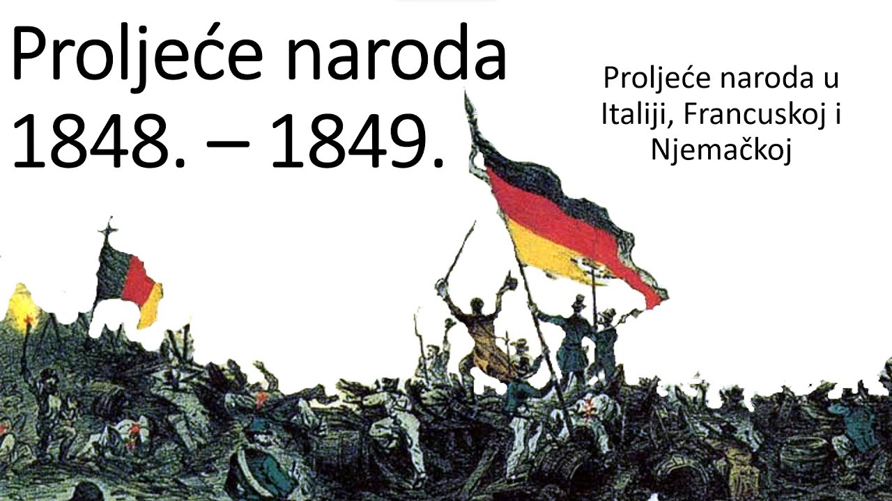 Proljeće naroda 1848. - 1849. | KRATKA POVIJEST
