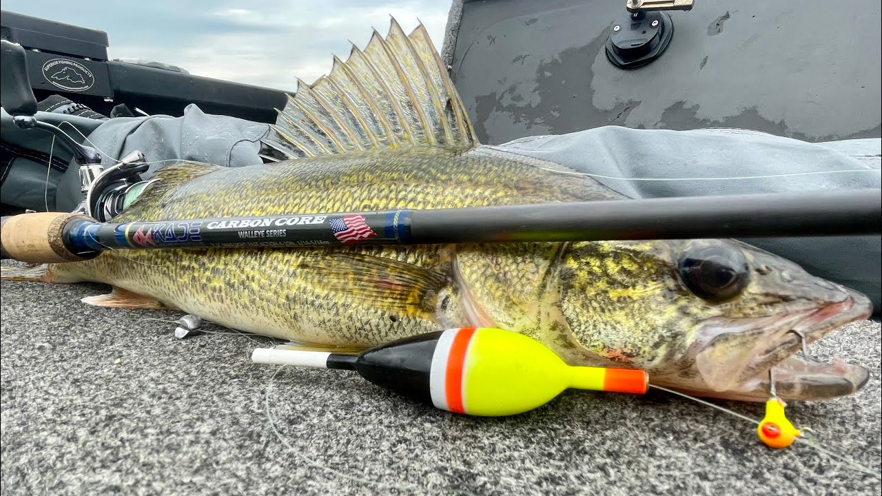 Slip Bobber Walleyes on Green Bay!! 6-25-25