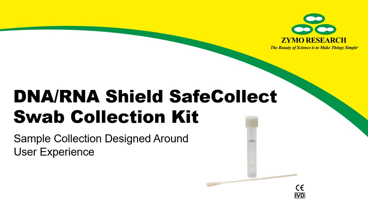 Protocol | DNA/RNA Shield SafeCollect Swab Collection Kit | Zymo Research