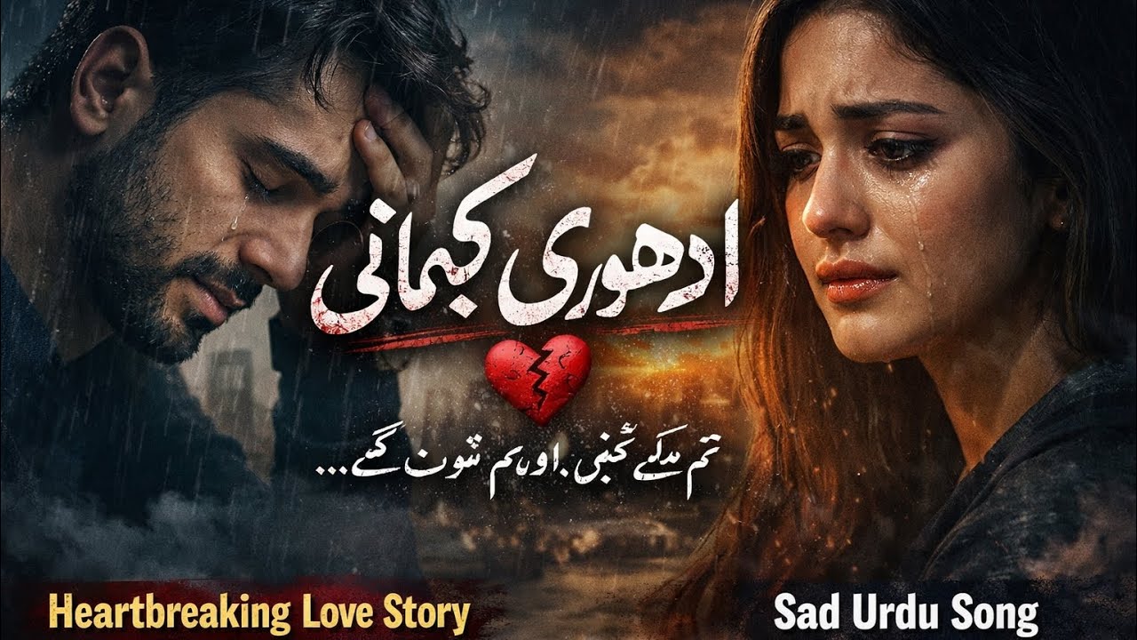 Adhoori Kahani – Heart Touching Urdu Sad Song | Emotional Love Story 2025