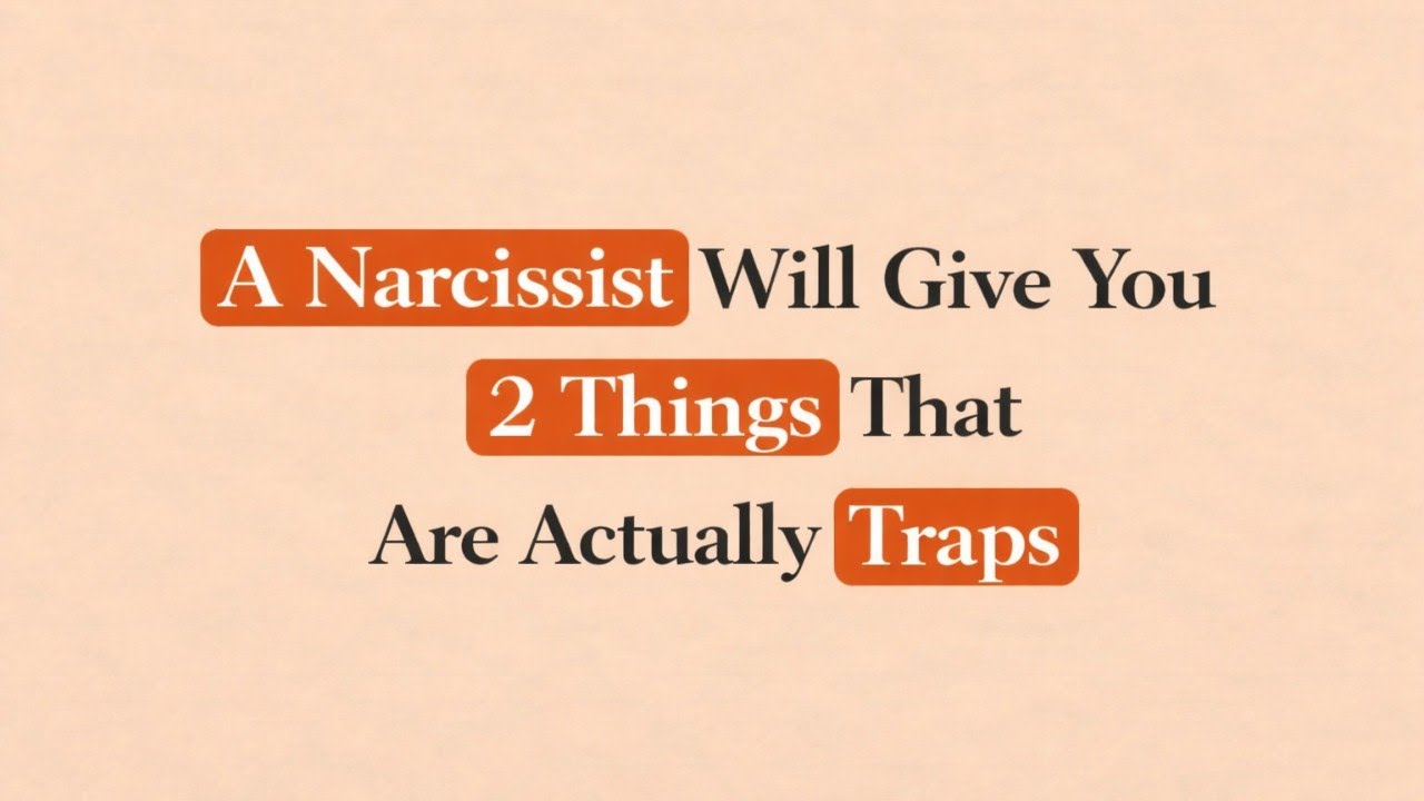A Narcissist Will Give You 2 Things That Are Actually Traps | Psychology Facts