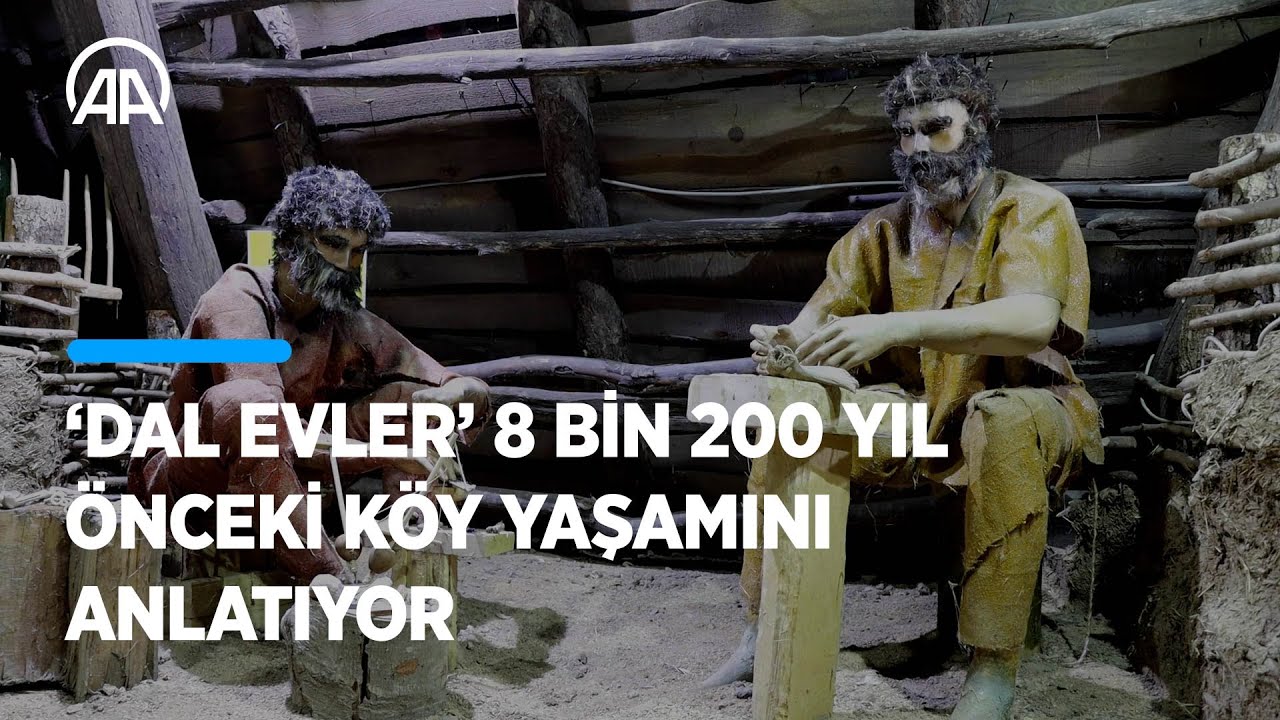 Kırklareli'nde 'Dal evler' 8 bin 200 yıl önceki köy yaşamını anlatıyor