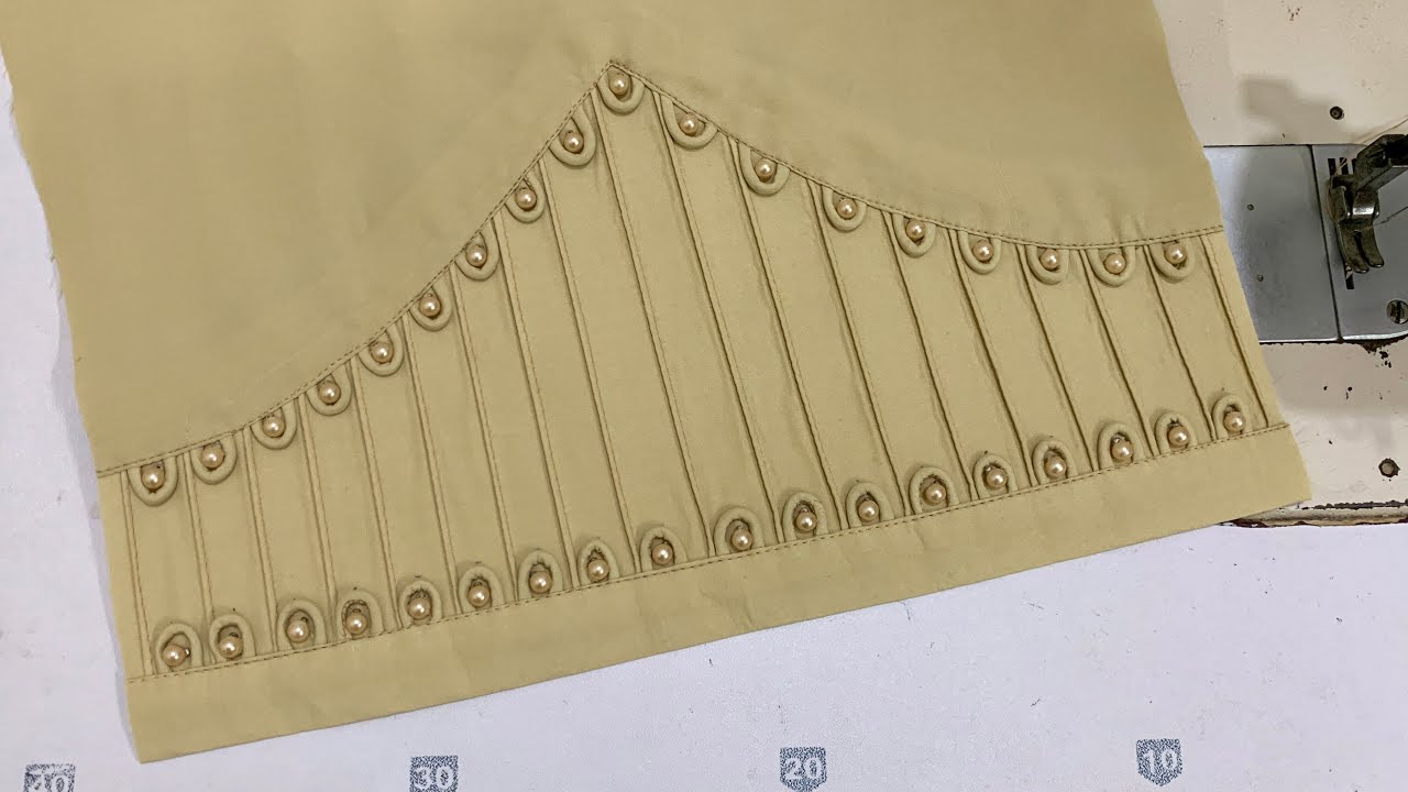 Very Beautiful Pant Bottom Design / Stylish Trouser Bottom Design -The Latest Design