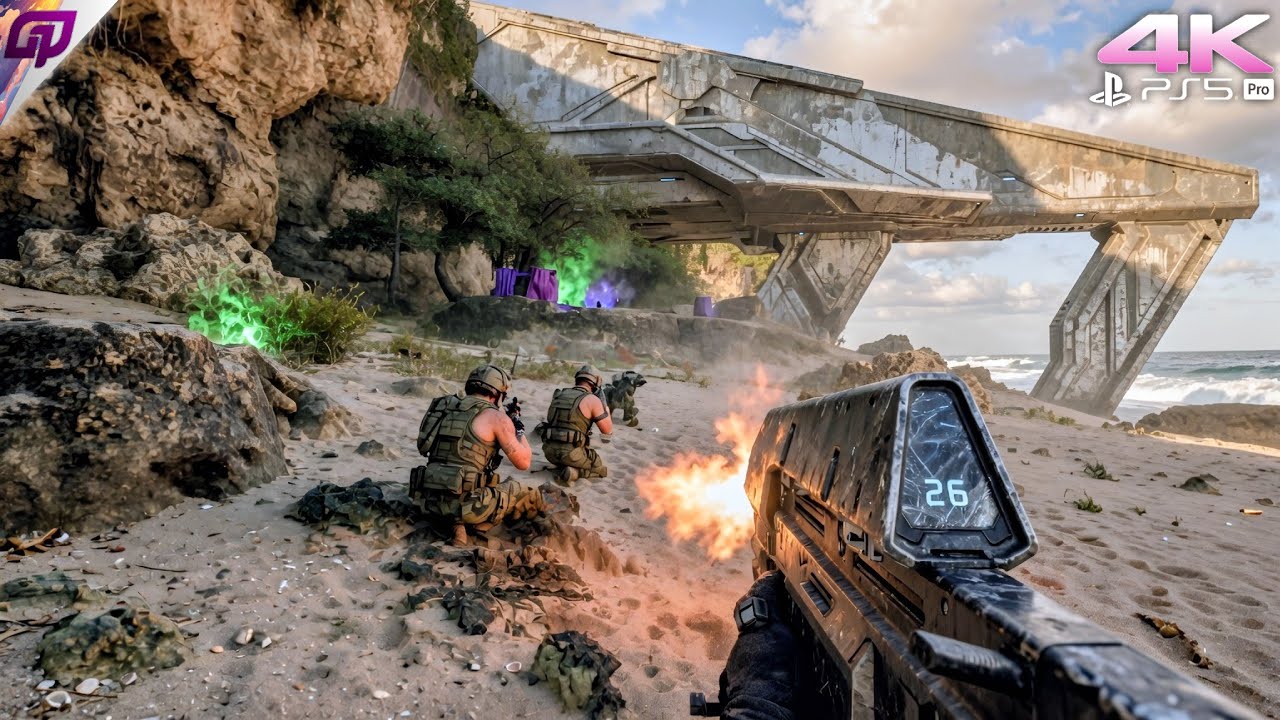 The Beach Assault | Halo Campaign Evolved (PS5 Pro 4K)
