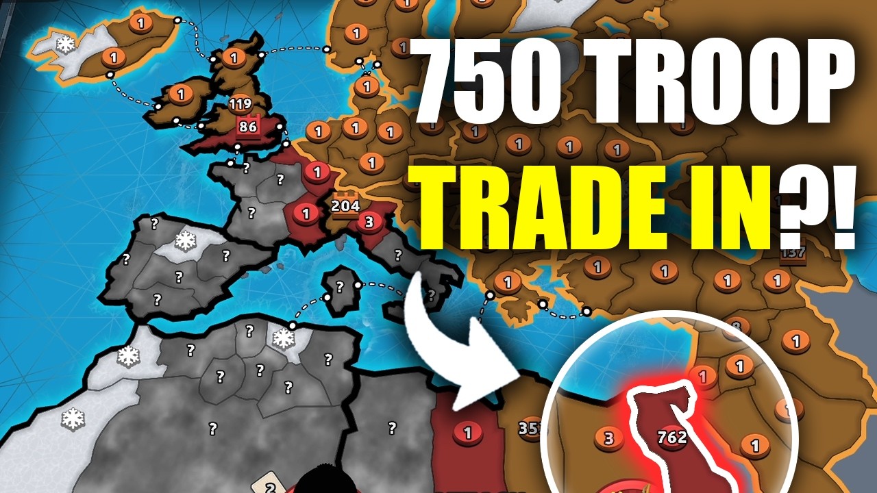 The new EXPONENTIAL cards gamemode in Risk is INSANE!