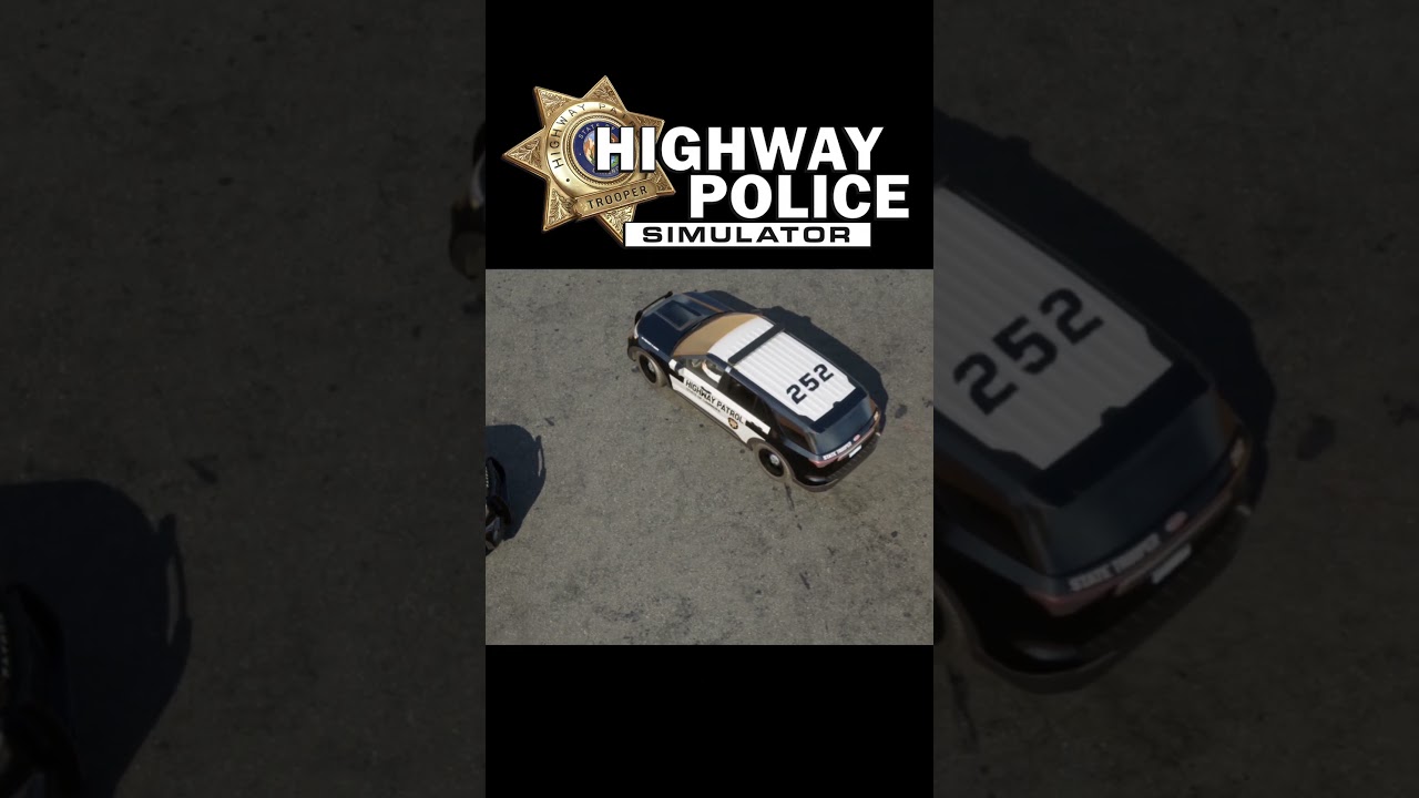 Highway Police Simulator - Trailer Material #HWPS #Game #Trailer #police #policesimulator  #gaming