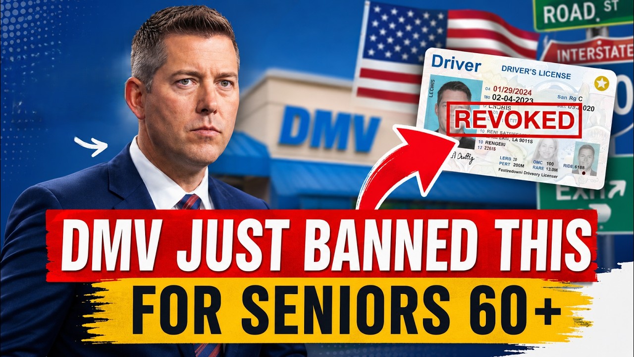 😱SENIOR DRIVERS OVER 60: New DMV Changes You Can't Ignore!