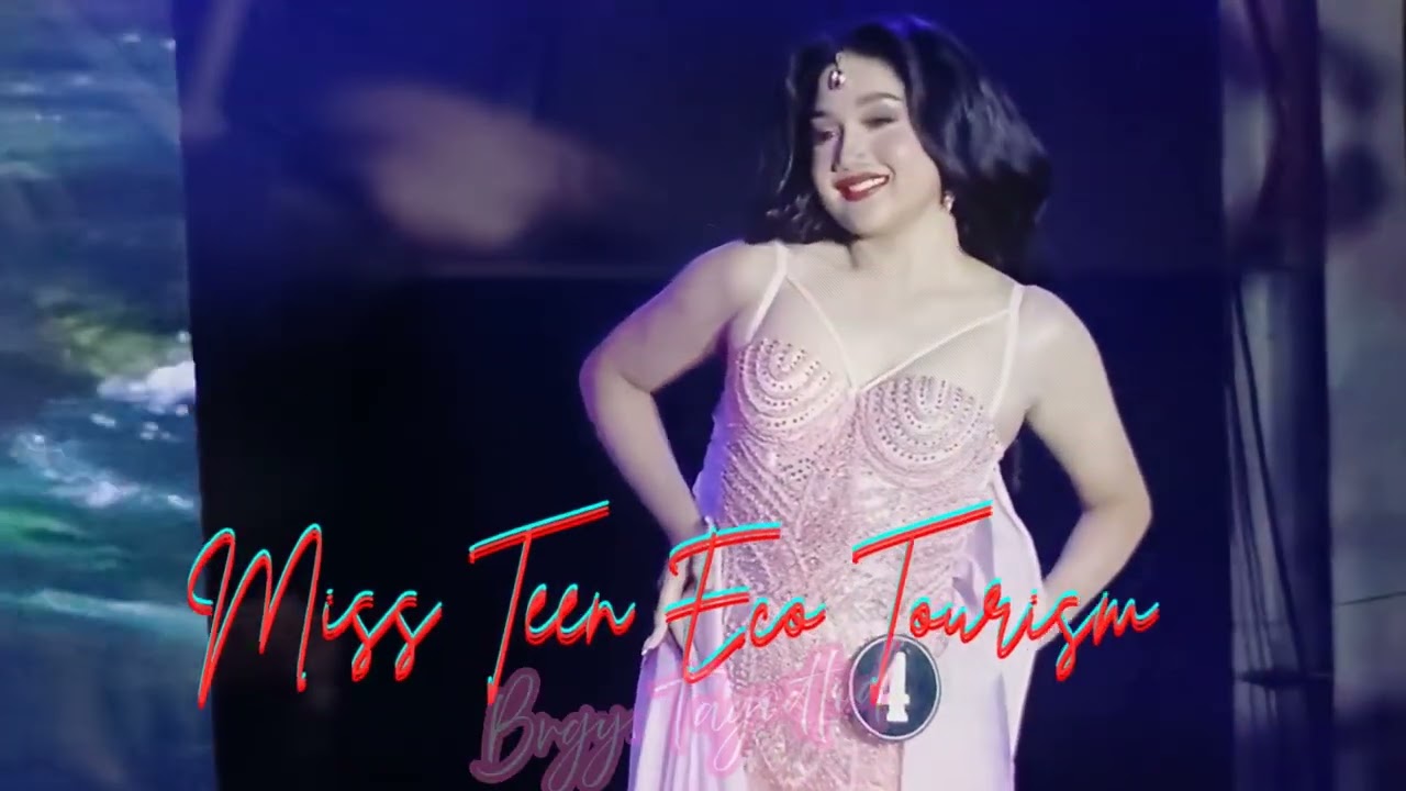 Miss Teen Eco Tourism Brgy. Tagodtod 