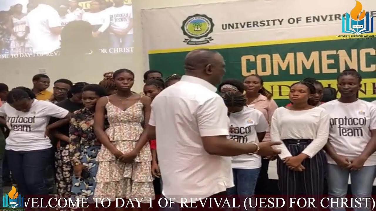 UESD FOR CHRIST - DAY ONE
