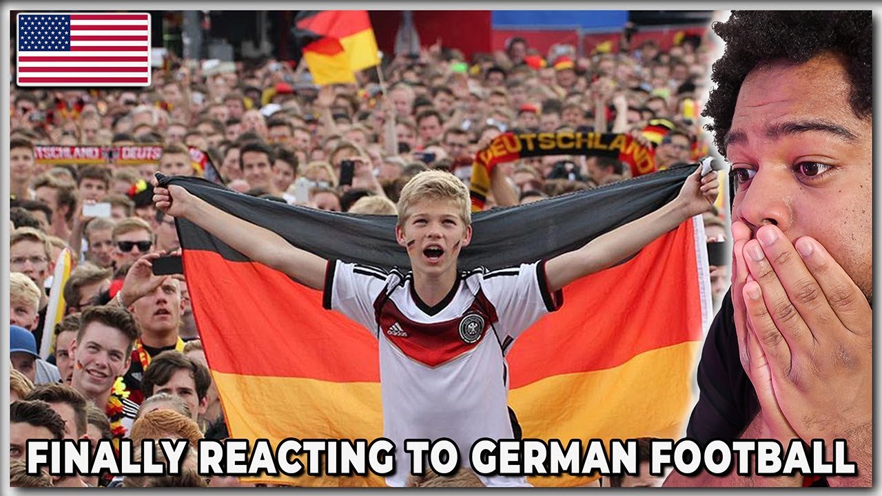 American REACTS to German football chants for the first time