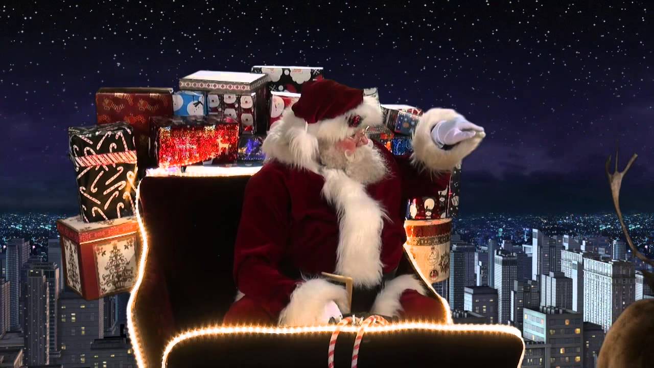 A Special Santa Snooper Video:  Christmas Eve test flight of the emailSanta Tracker