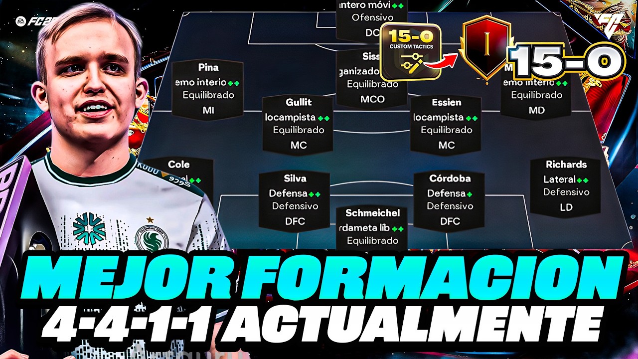 Despu&eacute;s del PARCHE Mejor FORMACI&Oacute;N META 4-4-1-1 y T&Aacute;CTICAS PERSONALIZADAS EA FC 26 ULTIMATE TEAM