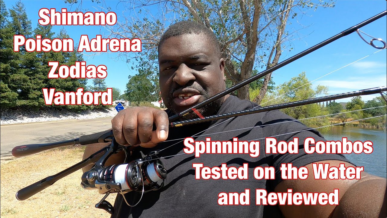 Shimano Poison Adrena, Zodias 2020, Vanford Spinning Rod Combo Reviews