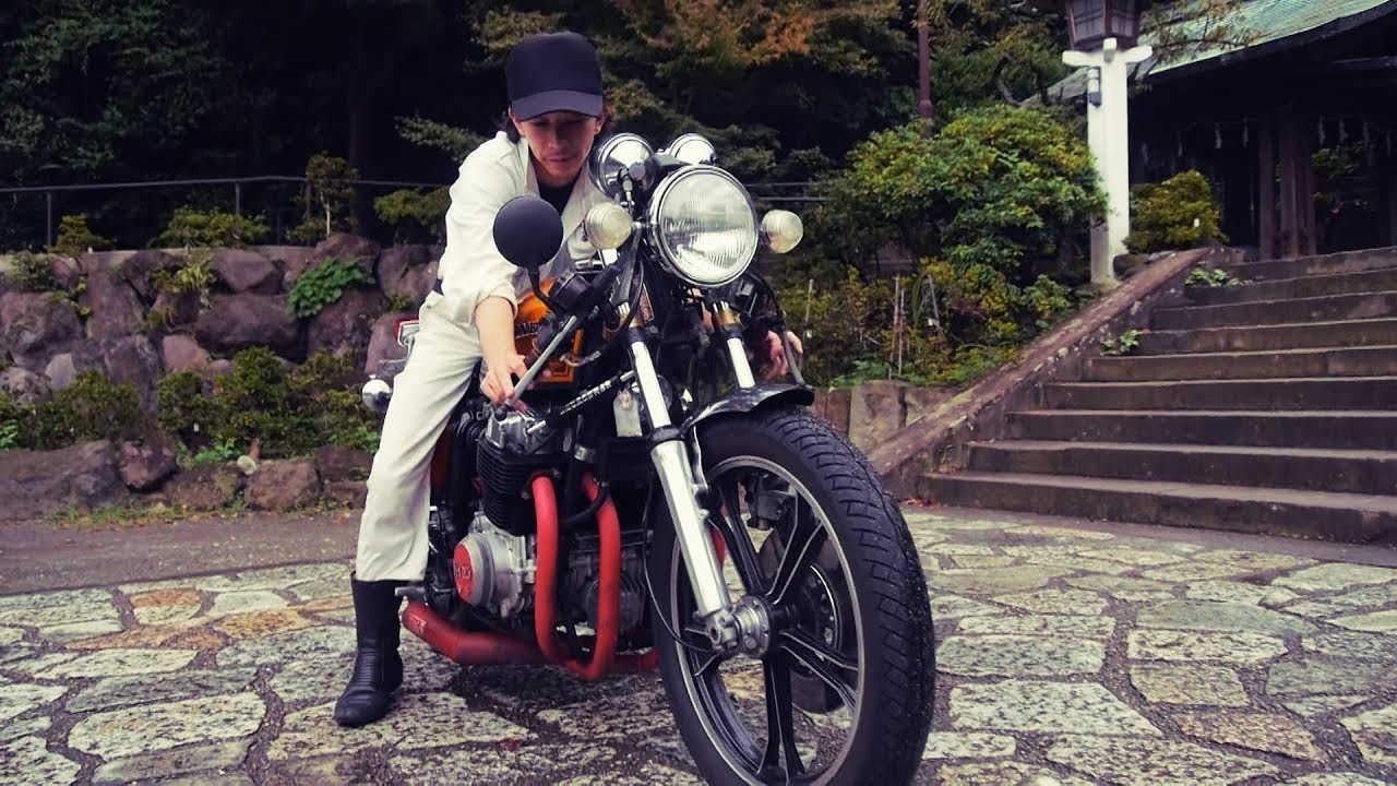 Japanese old cafe racer of CB750Four episode 2 | CB750Fourカフェレーサー エピソード２