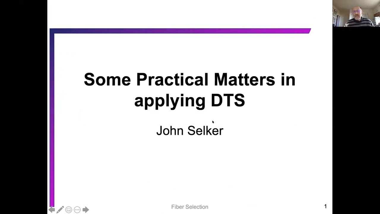 John Selker (OSU) Some Practical Matters in Applying DTS