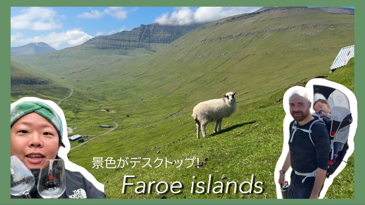 【フェロー諸島】2025年夏休み旅行Vlog☀️