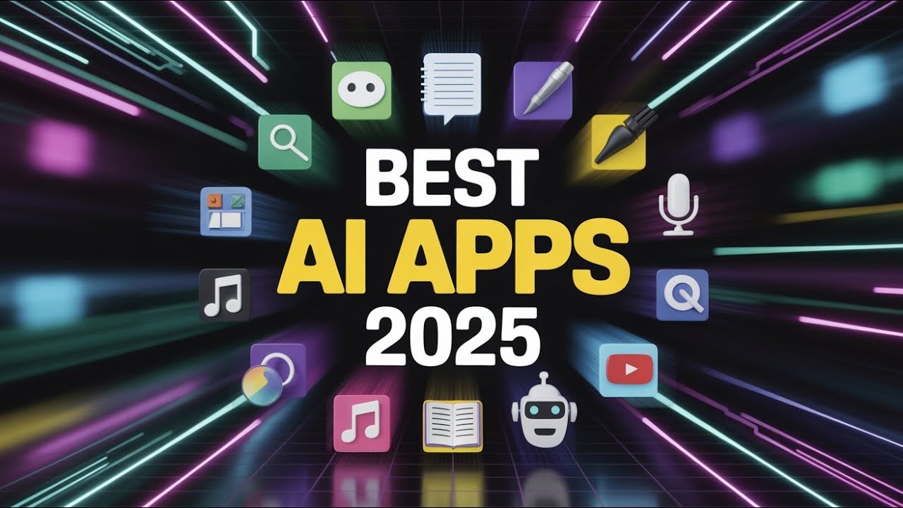 Best AI Apps & Websites You NEED in 2025 (Productivity, Creativity & More!)
