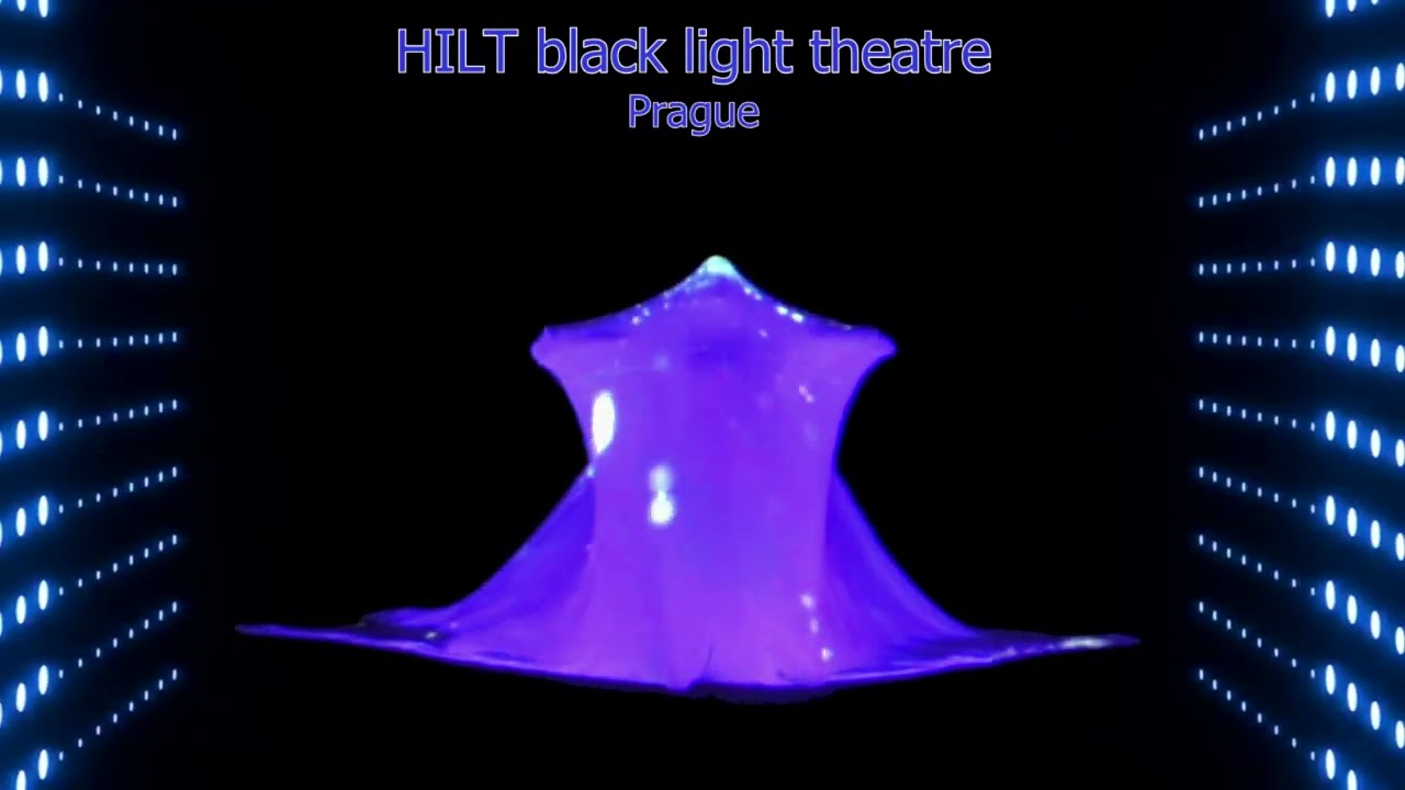 HILT black light theatre - Teatro negro Praga HILT - Schwarzlichttheater HILT Prag 2024 trailer