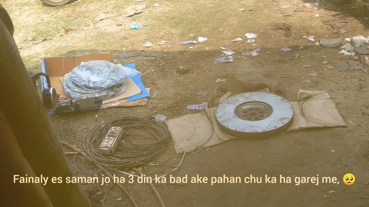 Truk Gear Box Repair, Clutch Plate Puri Ghis Gaya Tha !How to change truck clutch plate 3 din ka bad