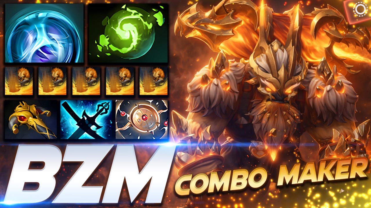 BZM Earthshaker Combo Maker - Dota 2 Pro Gameplay [Watch & Learn]