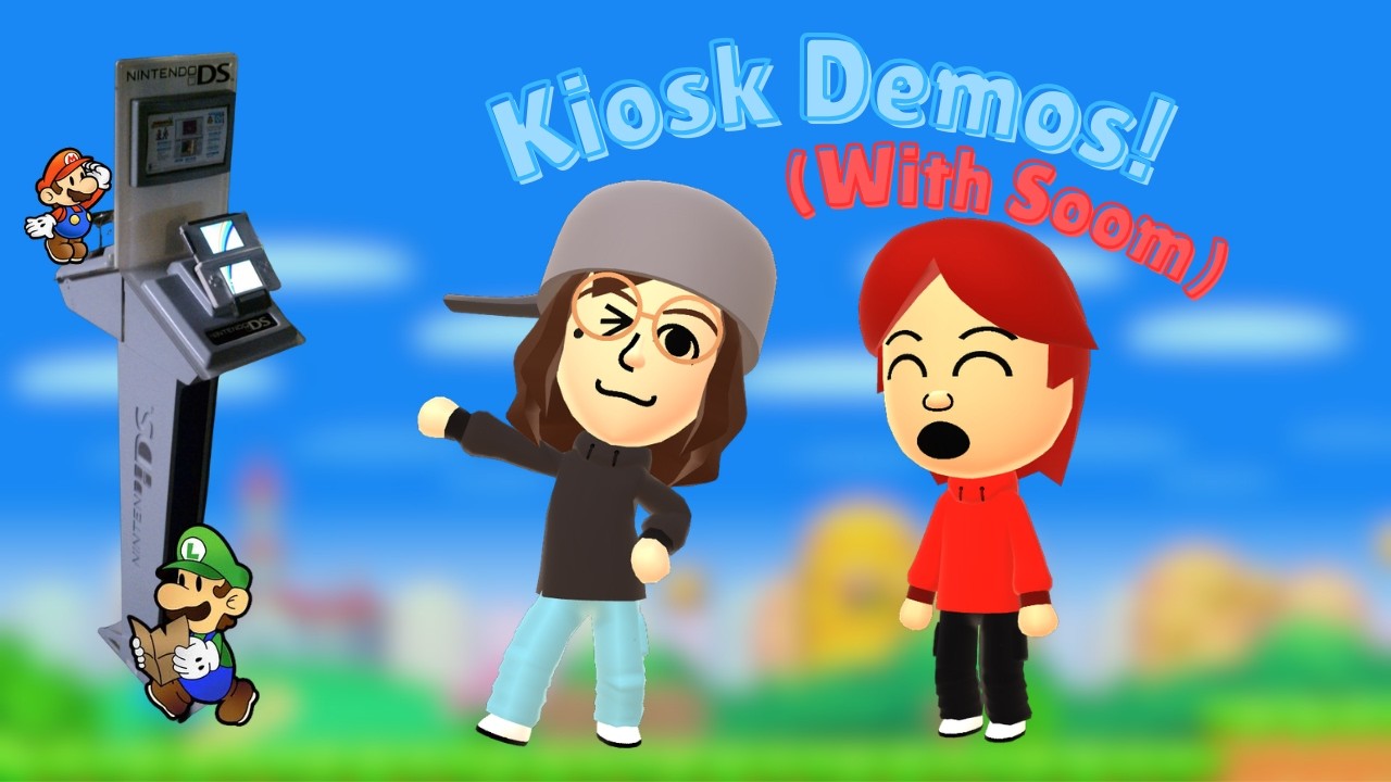 Играем в демоверсии Nintendo Kiosk (с @SoomDaMan)