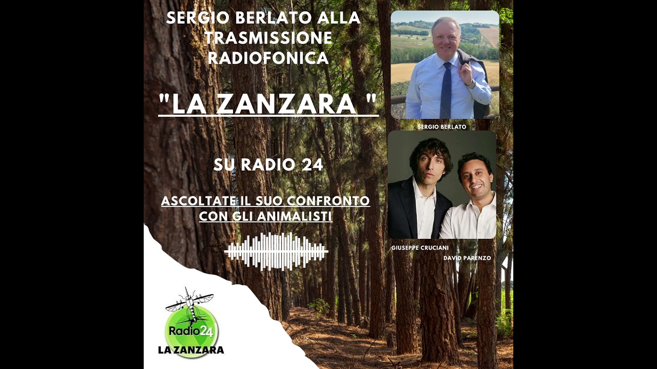 Sergio Berlato e il confronto con gli animalisti