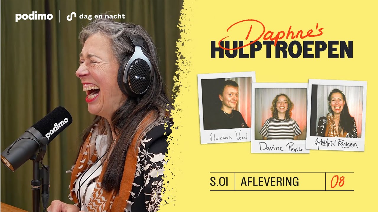 Adelheid Roosen, Nicolaas Veul en Davine Perik | Daphne's Hulptroepen
