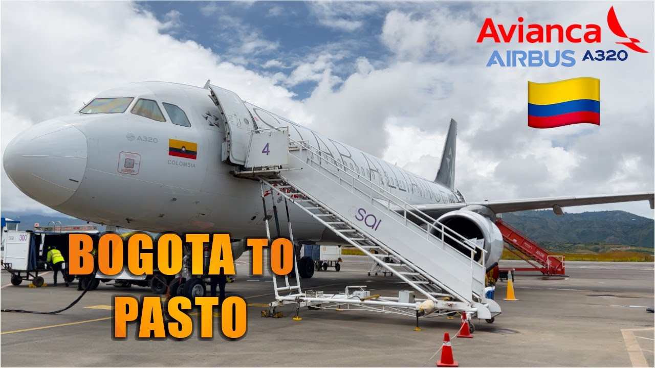 AVIANCA Bogota to Pasto 🇨🇴 FLIGHT REPORT (# 113)