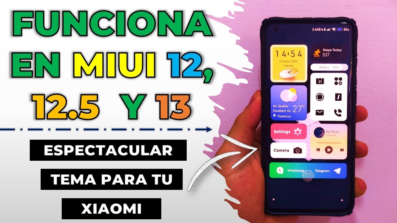 Cambia el ASPECTO de tu XIAOMI con este INCRE&Iacute;BLE TEMA