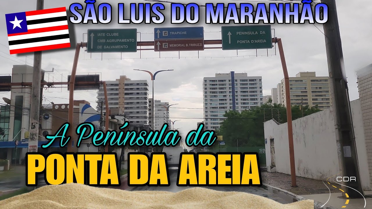 Conheçam a famosa PENÍNSULA DA PONTA DA AREIA, o metro quadrado mais caro da Ilha de São Luís-MA.
