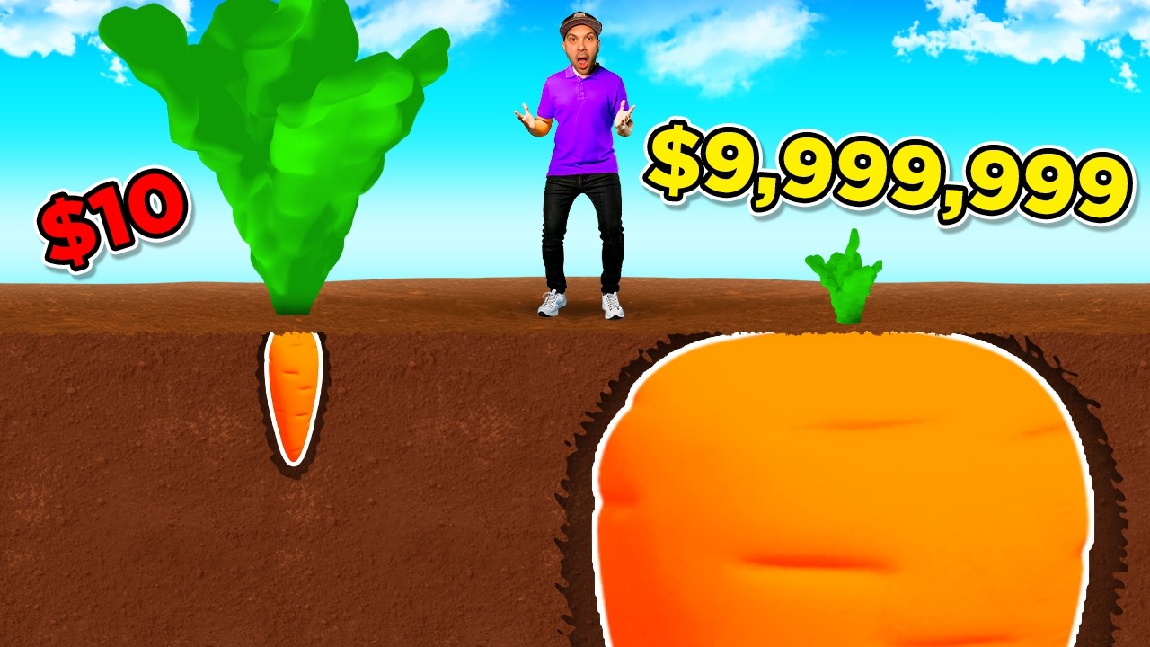 I Grew A STUPIDLY GIANT Exotic Tree in Grow a Garden!