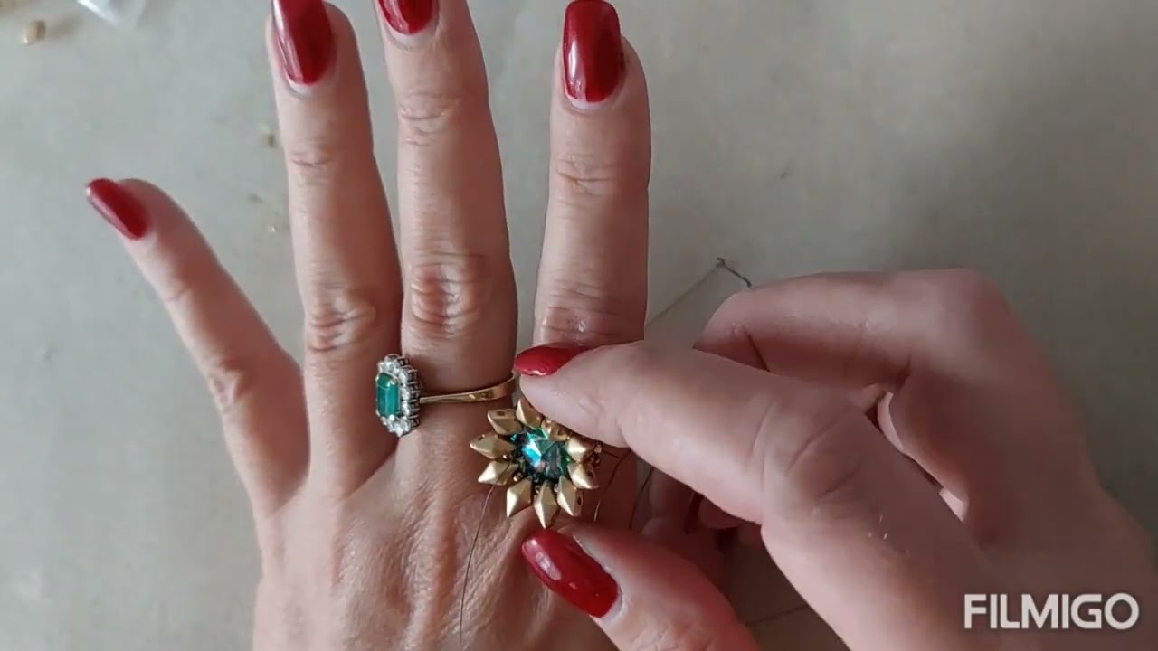 Orecchini Principessa di Cipro Tutorial