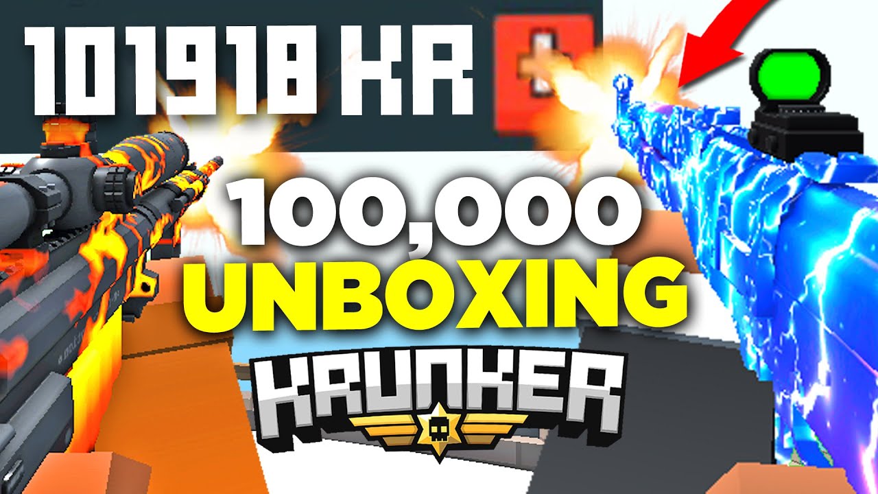 The BEST Krunker.io 100,000+ KR Unboxing (3+ Contrabands, 8+ Relics, Intervention?)