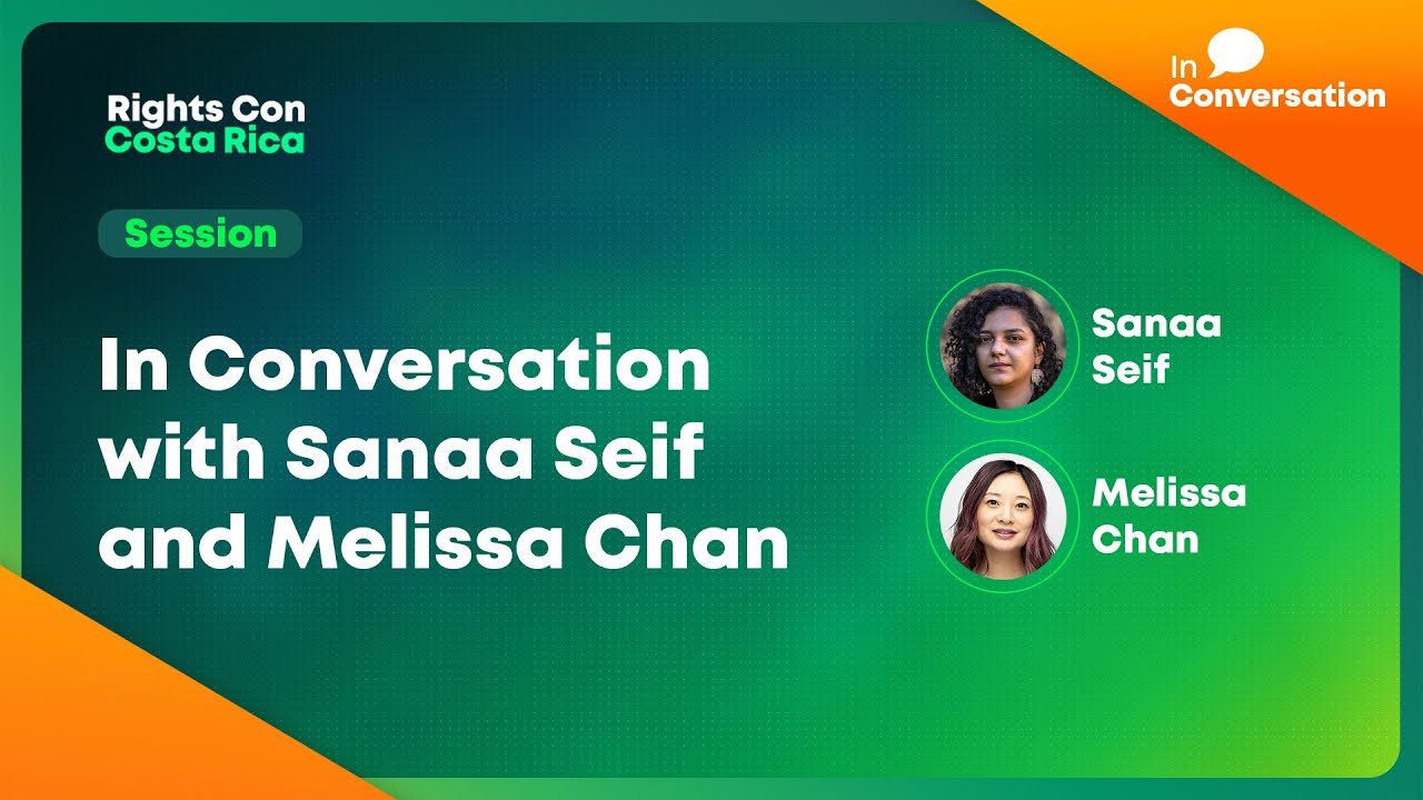 In Conversation with Sanaa Seif and Melissa Chan
