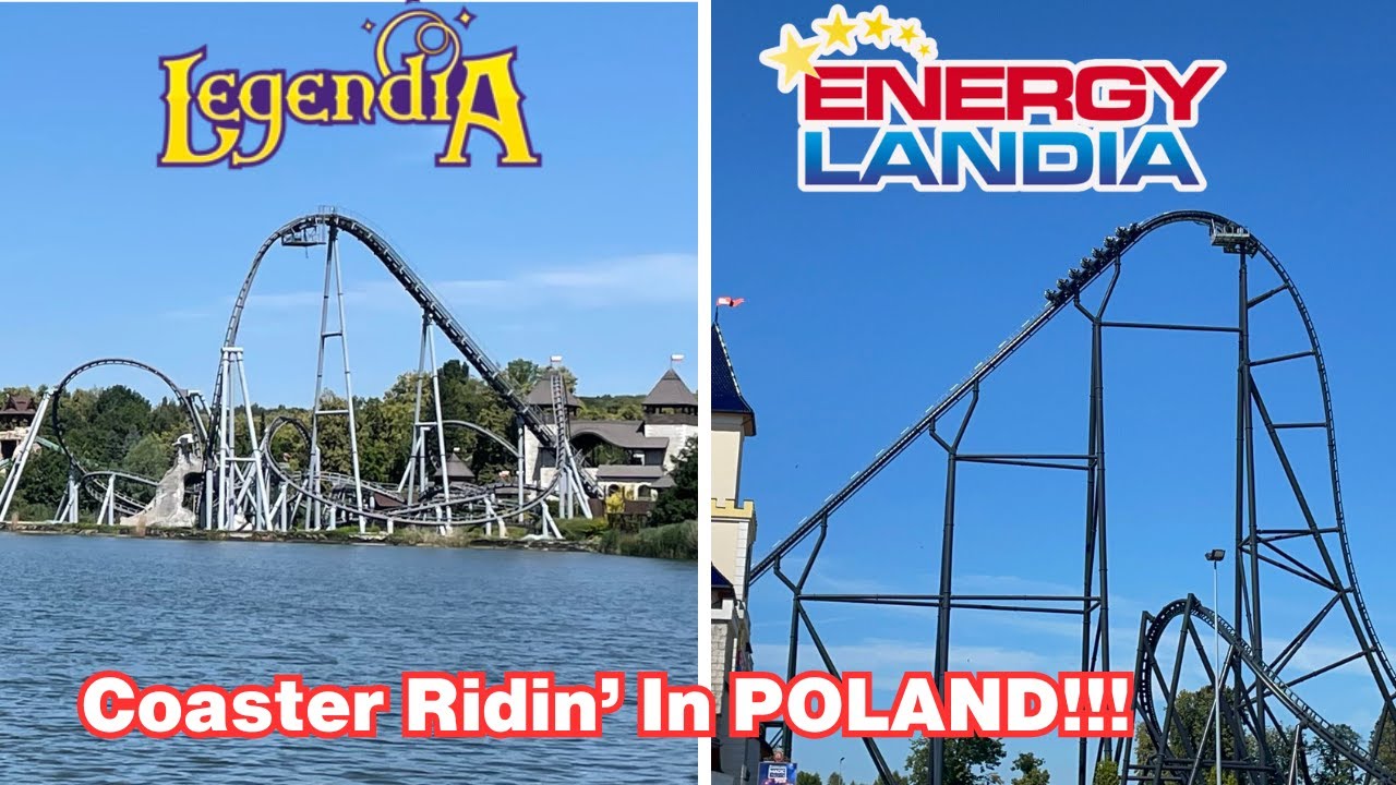 We Made It To Poland! Legendia (ft. Lech Coaster) and Day 1 of ENERGYLANDIA!