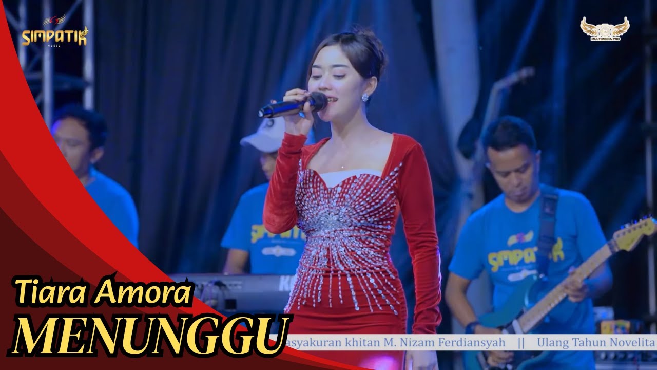 MENUNGGU - TIARA AMORA - SIMPATIK MUSIC - GENTING MERJOSARI MALANG - ABD AUDIO
