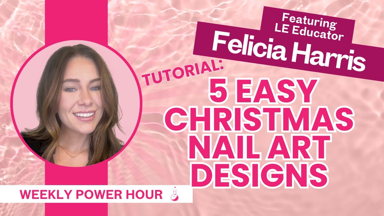 Nail Art Tutorial: 5 Christmas French Tip Designs | Plaid, Sweater, Pearls, Cat Eye & Peppermint