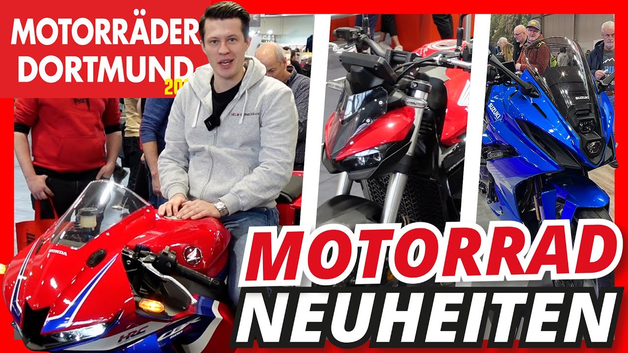 MOTORRADNEUHEITEN auf der Motorräder Dortmund 2024 🏍️🤯[Messerundgang]