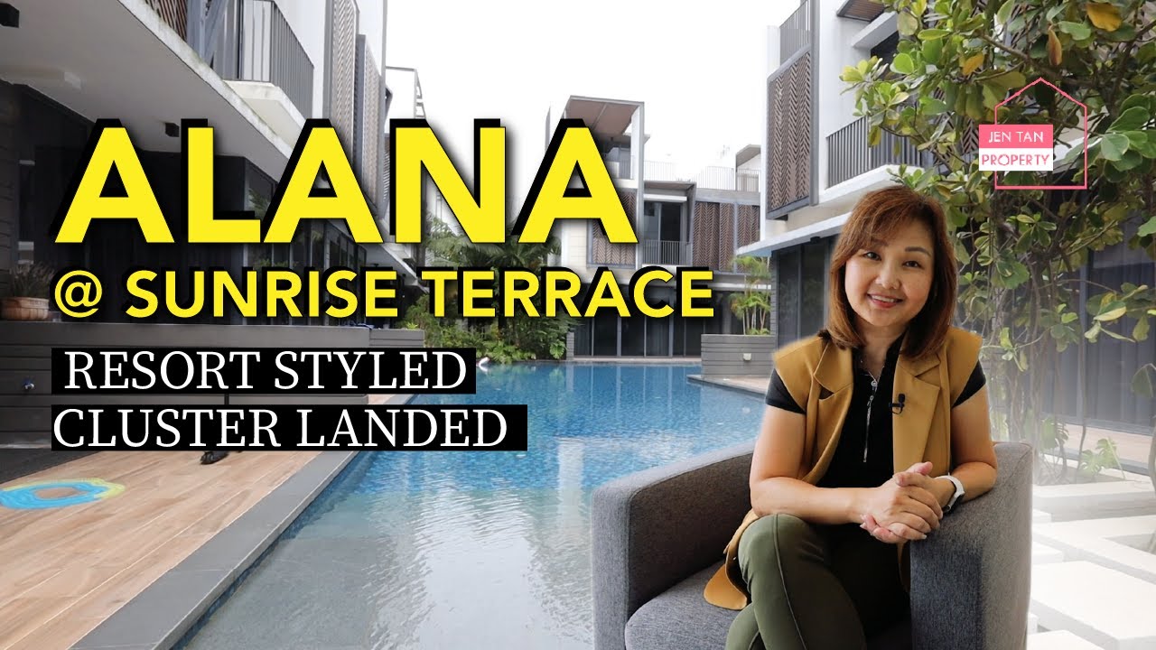Resort Holiday Home Designed Cluster Landed | Alana @ Sunrise Terrace | Singapore Strata Landed