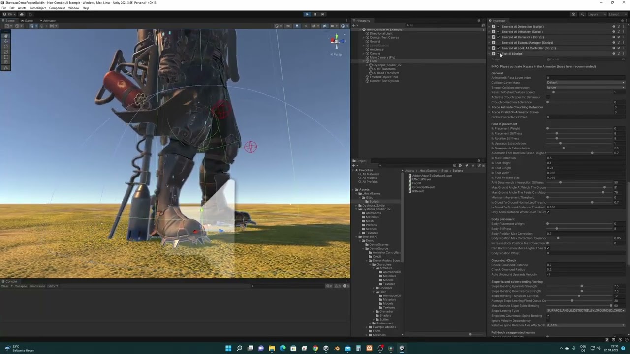 iStep + Emerald AI + Custom Character Integration Tutorial (Detailed)