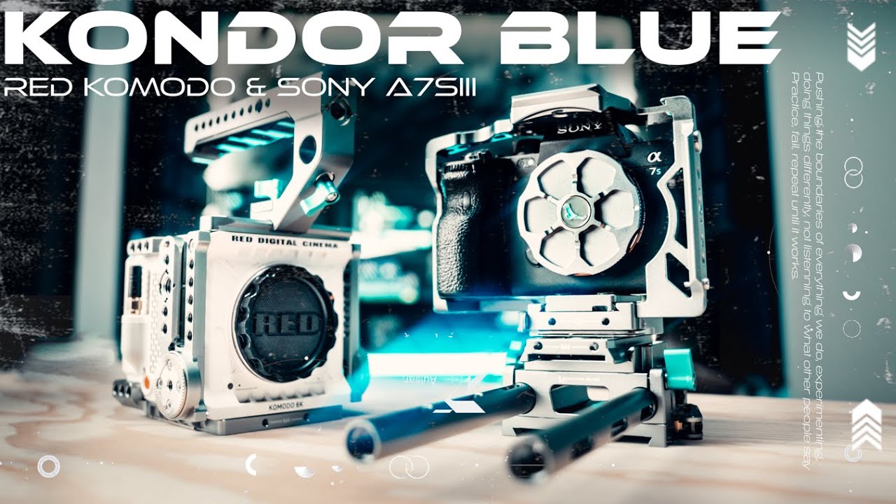 Kondor Blue Cages for RED Komodo and Sony A7SIII