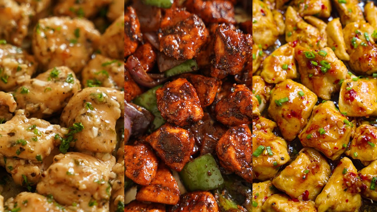 Chicken Recipes for Dinner - 3 Easy Chicken Breast Recipes!